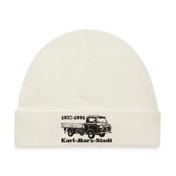 Barkas Pritsche - Baby Premium Organic Mütze - Naturweiß - Vorne