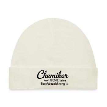 Chemiker - Baby Premium Organic Mütze - Naturweiß - Vorne