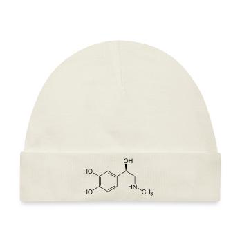 adrenalin epinephrin - Baby Premium Organic Mütze - Naturweiß - Vorne