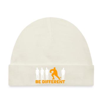 Hockey - Be different - Baby Premium Organic Mütze - Naturweiß - Vorne