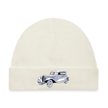 Oldtimer - Baby Premium Organic Mütze - Naturweiß - Vorne