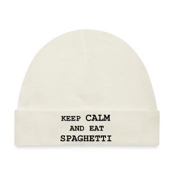 Spaghetti - Baby Premium Organic Mütze - Naturweiß - Vorne