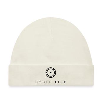 CYBERLIFE_Android - Baby Premium Organic Mütze - Naturweiß - Vorne