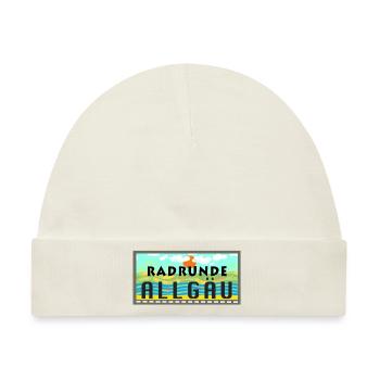 Radrunde Allgäu - Baby Premium Organic Mütze - Naturweiß - Vorne