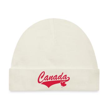 Canada - Baby Premium Organic Mütze - Naturweiß - Vorne
