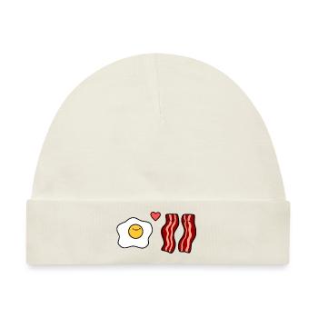 Speck und Ei - Baby Premium Organic Mütze - Naturweiß - Vorne