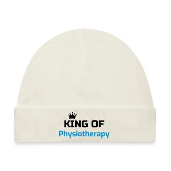 Krankengymnast / Krankengymnastin / Physio / - Baby Premium Organic Mütze - Naturweiß - Vorne