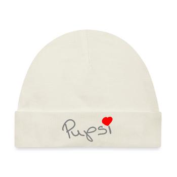 Pupsi - Baby Premium Organic Mütze - Naturweiß - Vorne