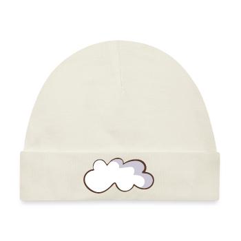Wolke - Baby Premium Organic Mütze - Naturweiß - Vorne