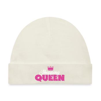 Shopping Queen - Baby Premium Organic Mütze - Naturweiß - Vorne