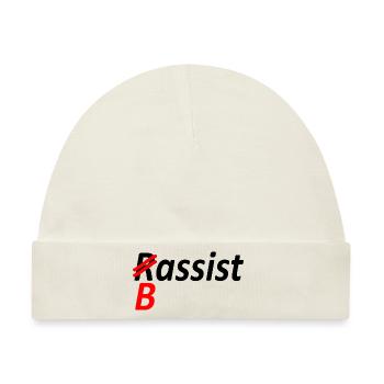 Bassist-Rechtschreibfehler Version 1-Satire - Baby Premium Organic Mütze - Naturweiß - Vorne