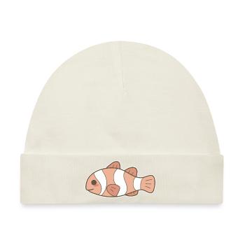 Clownfisch - Baby Premium Organic Mütze - Naturweiß - Vorne