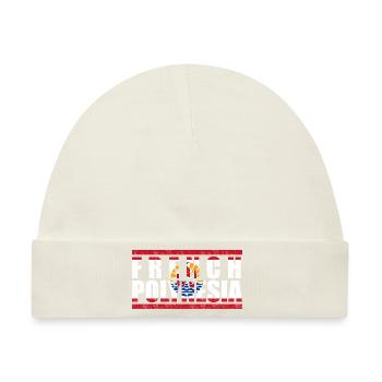 Französisch-Polynesien - Baby Premium Organic Mütze - Naturweiß - Vorne