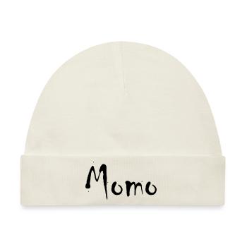 Momo - Baby Premium Organic Mütze - Naturweiß - Vorne