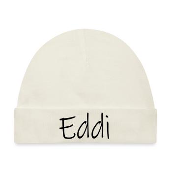 eddi - Baby Premium Organic Mütze - Naturweiß - Vorne