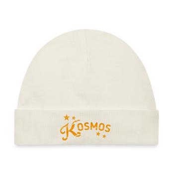 Kosmos - Sterne - Baby Premium Organic Mütze - Naturweiß - Vorne
