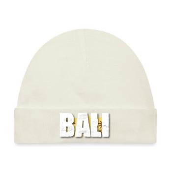 Bali - Baby Premium Organic Mütze - Naturweiß - Vorne