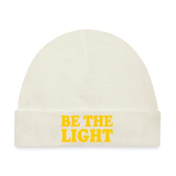 Be the light - Baby Premium Organic Mütze - Naturweiß - Vorne