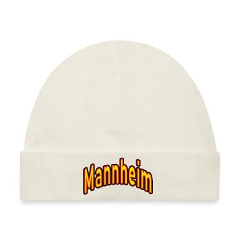 Mannheim - Baby Premium Organic Mütze - Naturweiß - Vorne