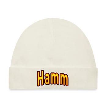 Hamm - Baby Premium Organic Mütze - Naturweiß - Vorne