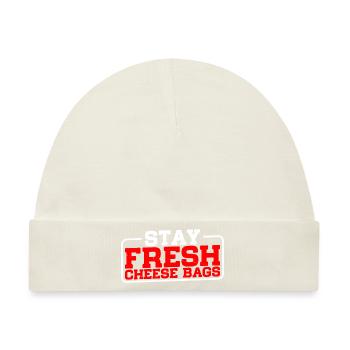 Stay Fresh Cheese Bags 34 - Baby Premium Organic Mütze - Naturweiß - Vorne