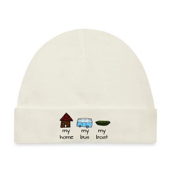 Simple - Baby Premium Organic Mütze - Naturweiß - Vorne