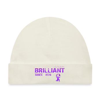 Brilliant since 1978 - Baby Premium Organic Mütze - Naturweiß - Vorne