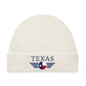 Texas - Baby Premium Organic Mütze - Naturweiß - Vorne