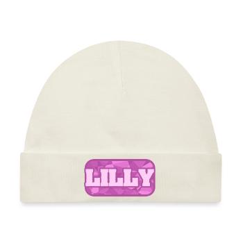 Bio Lilly - Baby Premium Organic Mütze - Naturweiß - Vorne