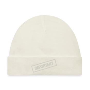 important - Baby Premium Organic Mütze - Naturweiß - Vorne