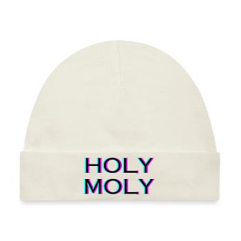 Holy Moly - Baby Premium Organic Mütze - Naturweiß - Vorne