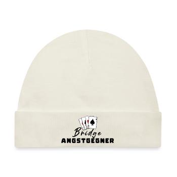 Bridge Angstgegner - Baby Premium Organic Mütze - Naturweiß - Vorne