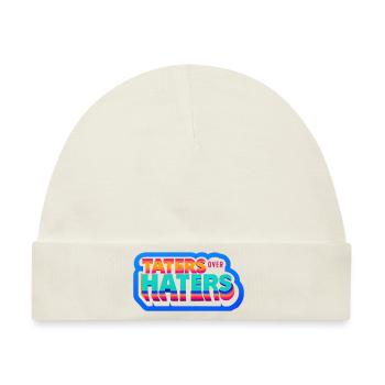 Taters Over Haters 19 - Baby Premium Organic Mütze - Naturweiß - Vorne