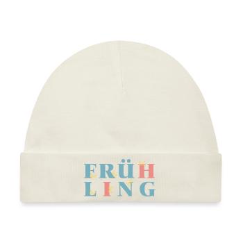 Hol Dir den Frühling nach Hause - Endlich Frühling - Baby Premium Organic Mütze - Naturweiß - Vorne