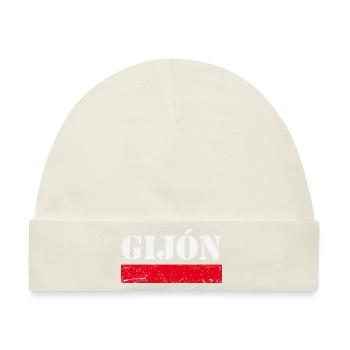 Gijon Vintage - Baby Premium Organic Mütze - Naturweiß - Vorne