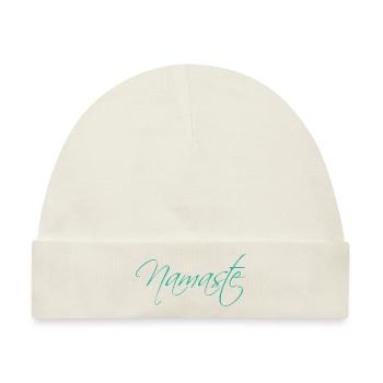 Namaste - Baby Premium Organic Mütze - Naturweiß - Vorne