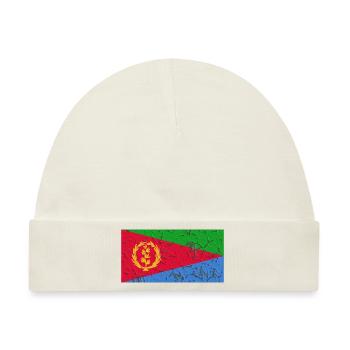 Eritrea Eritrea - Baby Premium Organic Mütze - Naturweiß - Vorne