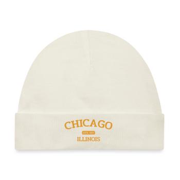 Chicago - Estd. 1837 - Illinois - USA - America - Baby Premium Organic Mütze - Naturweiß - Vorne