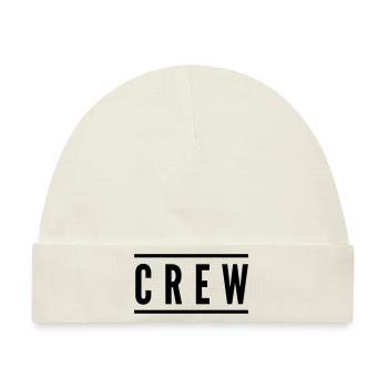 crew - Baby Premium Organic Mütze - Naturweiß - Vorne