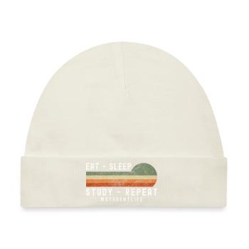 Studium Lifestyle Campus - Baby Premium Organic Mütze - Naturweiß - Vorne