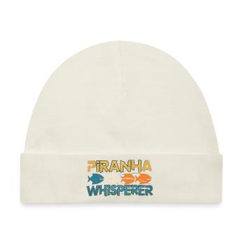 Piranha - Baby Premium Organic Mütze - Naturweiß - Vorne