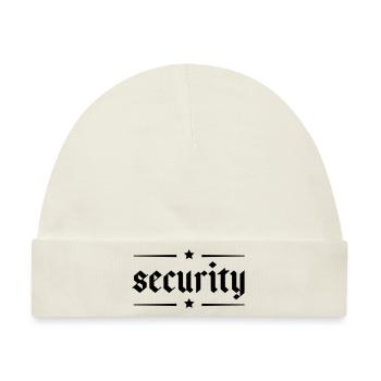 security - Baby Premium Organic Mütze - Naturweiß - Vorne