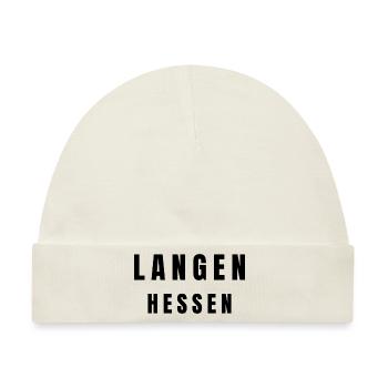 Langen Hessen - Baby Premium Organic Mütze - Naturweiß - Vorne