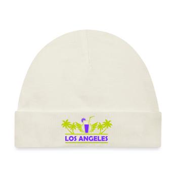 los angeles - Baby Premium Organic Mütze - Naturweiß - Vorne