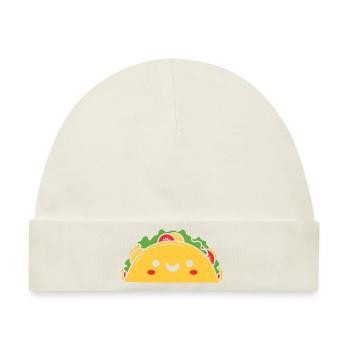 Tacos - Baby Premium Organic Mütze - Naturweiß - Vorne