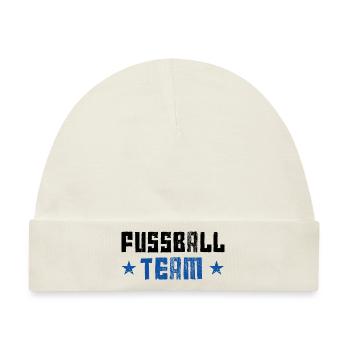 Fussball Team - Baby Premium Organic Mütze - Naturweiß - Vorne