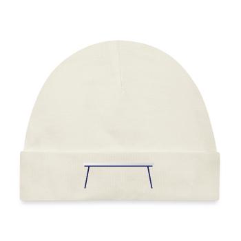 Clip - table - Baby Premium Organic Mütze - Naturweiß - Vorne