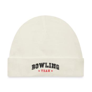 Bowling Team - Baby Premium Organic Mütze - Naturweiß - Vorne