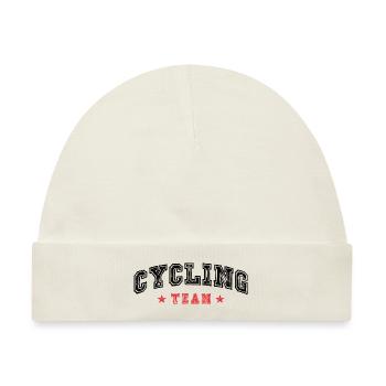 Cycling Team - Baby Premium Organic Mütze - Naturweiß - Vorne