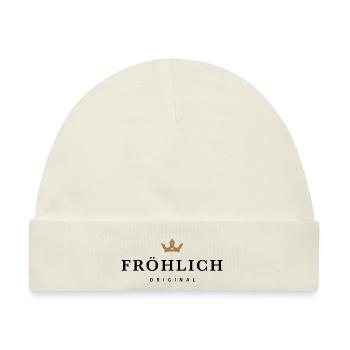 Fröhlich - Baby Premium Organic Mütze - Naturweiß - Vorne